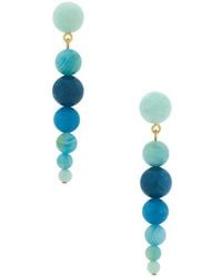 Lele Sadoughi - Riviera Linear Drop Earrings - Lyst