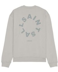 AllSaints - Tierra クルーネックスウェットシャツ - Lyst