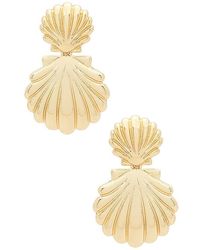 BaubleBar - Two Drop Seashell Earrings - Lyst