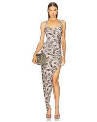 Norma Kamali - Cayla Side Drape Gown - Lyst
