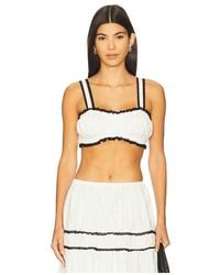 WeWoreWhat - Crop-Top Mit Rüschen - Lyst