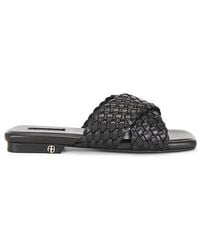 Anine Bing - Ria Braided Slides - Lyst