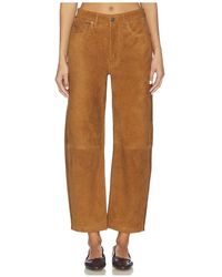 Citizens of Humanity - Suede Miro Relaxed Pant - Lyst