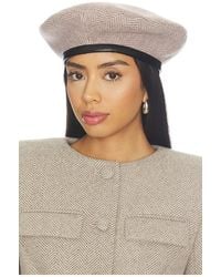 Naked Wardrobe - Suiting Chevron Beret - Lyst