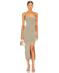LPA - Karter Knit Midi Dress - Lyst