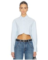 ALL THE WAYS - Tara Button Up Top - Lyst