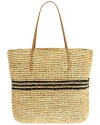 Hat Attack - Attack Luxe Stripe Tote In トート - Lyst