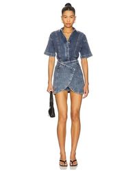 SOVERE - Dawn Denim Dress - Lyst