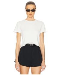 Helsa - The Rib Baby Tee - Lyst
