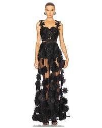 Bronx and Banco - Rosalie Noir Gown - Lyst