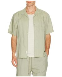 Onia - Air Linen Convertible Vacation Shirt - Lyst