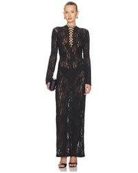 superdown Fleur Maxi Dress in Brown | Lyst