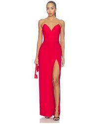 Amanda Uprichard - Ailany Maxi Dress - Lyst