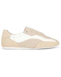 Jonathan Simkhai - Georgie Elasticized Leather Combo Sneaker - Lyst