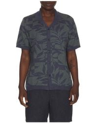 Marine Layer - Ethan Sweater Button Down Shirt - Lyst