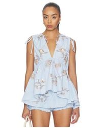 AKNVAS - Lamia Poplin Top - Lyst