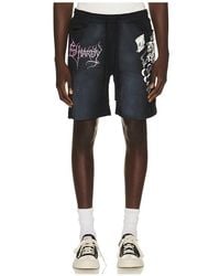 Ed Hardy - Reaper Fleece Short - Lyst