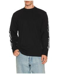 Stampd - La Cursive Long Sleeve Relaxed Tee - Lyst