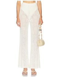 Asta Resort - Delilah Crochet Pant - Lyst