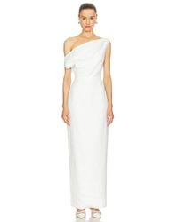 Sans Faff - Schulterfreies Maxikleid - Lyst