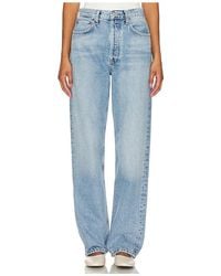 Agolde - Kelly High Rise Relaxed Straight Jeans - Lyst