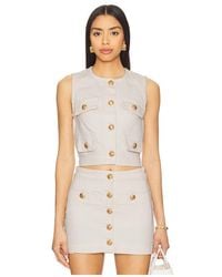 Blank NYC - Denim Top - Lyst