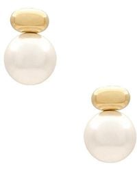 Shashi - Empress Pearl Earring - Lyst