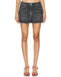 Agolde - Alek Mini Skirt - Lyst