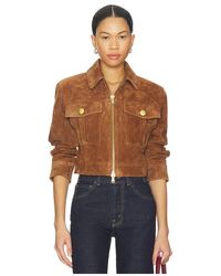 L'Agence - 'Agence Micah Oversized Collared Jacket - Lyst