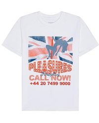 Pleasures - Call Now T-shirt - Lyst