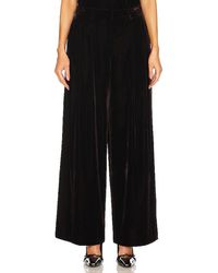 Theory - Low Rise Pleated Pant - Lyst