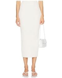 L'academie - 'Academie Ramina Midi Knit Skirt - Lyst