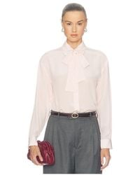 Ulla Johnson - Lise Long Sleeve Blouse - Lyst