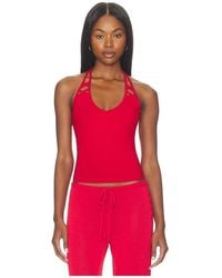 Frankie's Bikinis - X Jennie Nora Cotton Jersey Halter Top - Lyst