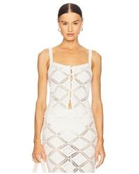 L'academie - 'Academie Baileigh Knit Top - Lyst