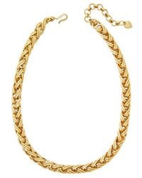 Brinker & Eliza - Collar Twist En Color Oro Metálico Talla En - Lyst