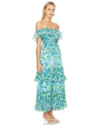 strapless open back dress Celine Fuchsia Mermaid One Shoulder Beaded Jersey Prom Dress with Slit