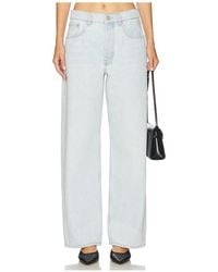 Anine Bing - Jeans Pierna Ancha Manon En Color Azul Talla (También En 26, 27, 28, 31, 32) - Lyst
