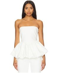 Line & Dot - Goldie Strapless Top - Lyst