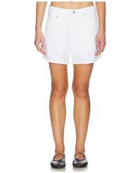Agolde - Leith Oversized Shorts - Lyst