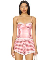 MAJORELLE - Peggy Bustier Top - Lyst