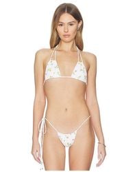 Indah - Bongo Triangle Bikini Top - Lyst