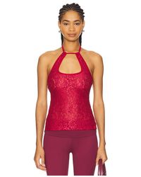 Amelie Teje - Kiss Kiss Halter Top - Lyst