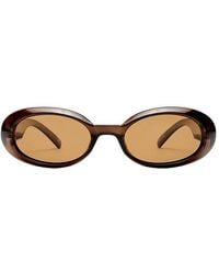 Le Specs - Gafas De Sol Work It! En Color Marrón Talla - Lyst