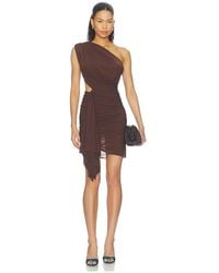 superdown - Vestido Juliet En Color Marrón Talla (También En M, S, Xl, Xs, Xxs) - Lyst