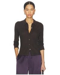 Guest In Residence - Guest En Residence Camisa Botones Ella En Color Marrón Talla (También En Xs, S) - Lyst