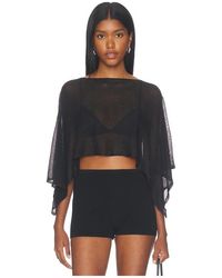 MORE TO COME - Orson Knit Poncho - Lyst