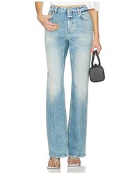 Closed - Jovanna Flared Jeans en Blue - Lyst