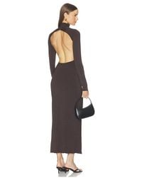 The Line By K - Lenny Open Back Jersey Maxi Dress - Lyst
