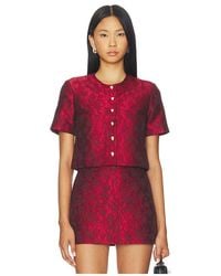 Amanda Uprichard - X Revolve Braswell Top - Lyst